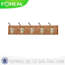 Wall Mounted Foldable Wooden Hat Hooks